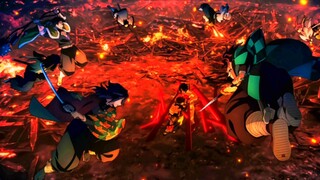 The pillars gather to encircle and suppress Muzan, and the final battle of Infinite City begins# Dem