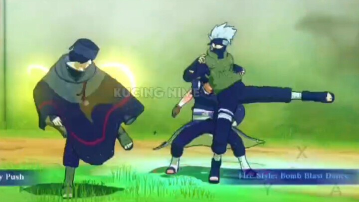 SASUKE THE LAST MELAWAN GURU LAMANYA KAKASHI + OBITO🔥