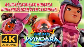 BAJU KESATRIAAN WINDARA & KARAKTER YANG ADA DI GALAXY WINDARA DIINSPIRASIKAN OLEH SERANGGA🔥🔥🔥