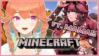 【MINECRAFT】PHOENIXTON RENOVATION with MAMATORI! #kfp #キアライブ