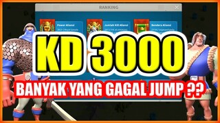 KONDISI KD 3000 !! BANYAK YANG GAGAL JUMP !!