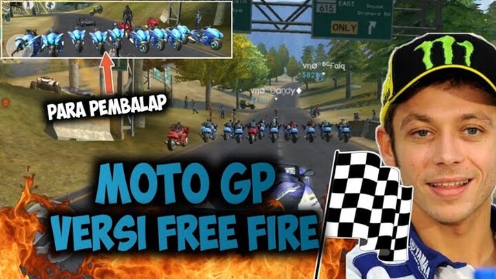 MOTO GP VERSI FREE FIRE! auto ngakak - FREE FIRE INDONESIA