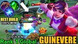 Guinevere 100% Sure Win | Top 1 Global Full Gameplay by [ |•ᴅʜᴀɴ ] - Mobile Legends Bang Bang