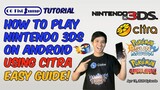 How to Play Nintendo 3DS games / Pokemon on Android Mobile : Best Emulator for Android - Citra