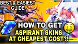 ASPIRANT SKINS CHEAPEST COST GUIDE!💎BEST & EASIEST EXPLANATION💯🔥