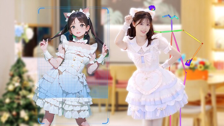 Debut! Aku bahkan tidak bisa membayangkan betapa manisnya berciuman secara diam-diam! ❤️AI menari❤️