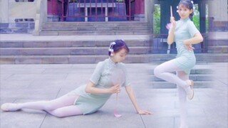 秋天倒数第二支舞，白丝旗袍版！