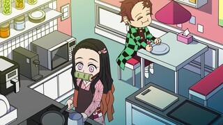 炭治郎喜欢祢豆子给他做的松饼！