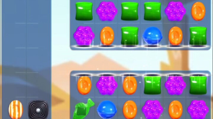 akhirnya sampai di level 124, candy crush