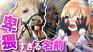 【競馬】クセすご名前の競走馬たちwww