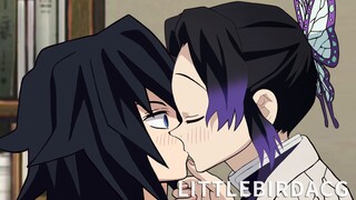 [Mendefinisikan Ulang Serangga/Bernafas di Dalam Air] Shinobu & Giyuu
