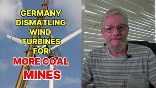 Wind farm in Germany is being dismantled to expand coal mine