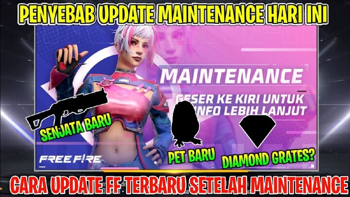 JAM BERAPA MAINTENANCE HARI INI SELESAI? PENYEBAB UPDATE &MAINTENANCE FREEFIRE HARI INI 20 JULI 2022