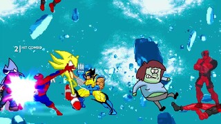 M.U.G.E.N Request Battle: Team Mario vs. Team Spider-Man