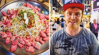 BULGOGI (불고기): Eating Korean Grilled Beef | Final Night in Seoul, Korea visiting Hongdae