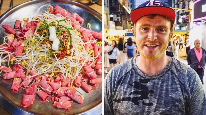 BULGOGI (불고기): Eating Korean Grilled Beef | Final Night in Seoul, Korea visiting Hongdae