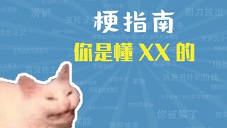 你是懂xx的是什么梗【梗指南】
