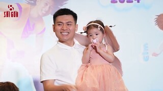 "Pam yêu ơi" có màn giới thiệu "xịt keo", liên tục đòi ti giả khiến bố Hải Long bất lực