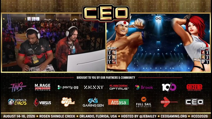 LAW YAGAMI vs KAYSER — Grand Finals | The King of Fighters XV | CEO 2026