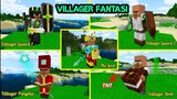 BARU!!! Addon Villager Terkeren Sepanjang Sejarah Minecraft || Fantasy Villagers