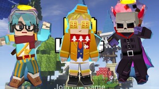 Playing blockman go with MATTSUN and Azimplayz! (Blocky Mods)