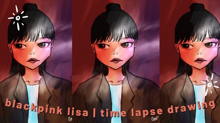 BLACKPINK LISA | Procreate🎨✨ (time lapse drawing)