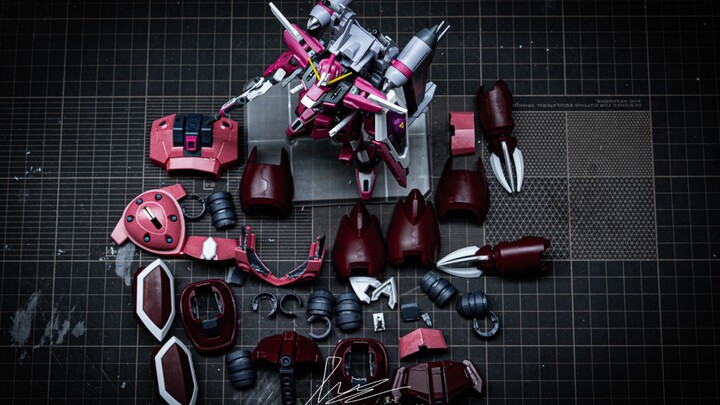 I used three models to make the HG Justice Crab