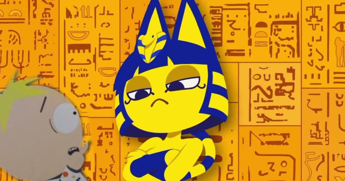 Egypt cat dance original - 🧡 Cat On The Ceiling (Ankha - Animal Crossing) ...