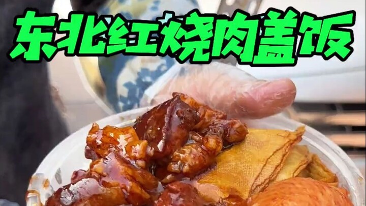 Nasi dengan Daging Babi Kecap di Jalan Timur Laut