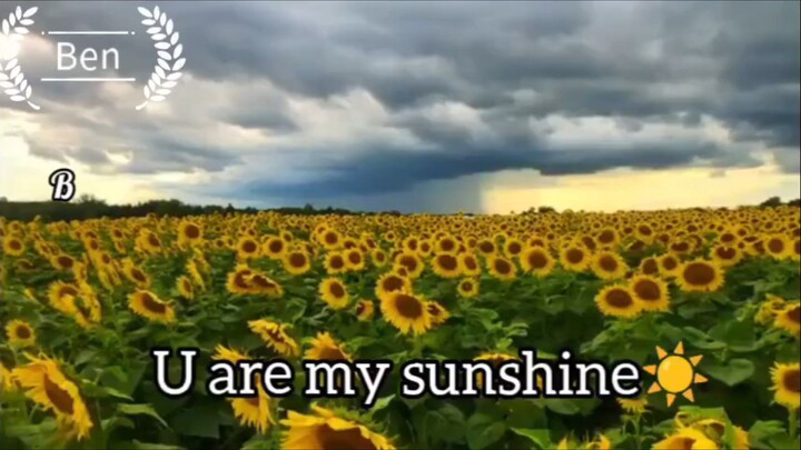 "u're my sunshine☀️"-cover