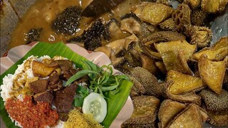 TEMPATNYA NYELEMPIT PINGGIR TAMBAK TAPI TERKENAL || SEGO BABAT LEK WID - kuliner Babat