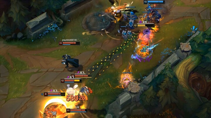 Blind Monk: Catch, big!      Yasuo: RRRR