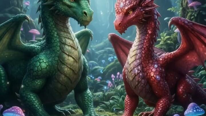 ড্রাগন পরিবারের মিষ্টি রূপকথা! 🐉 (Episode - 1 #DragonFamily #CuteDragon #AnimationS