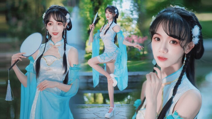 Gadis kecil Jiangnan ~ Layar vertikal sangat lengket ◆ Qi Duo Jiangnan menari di malam hari ◆