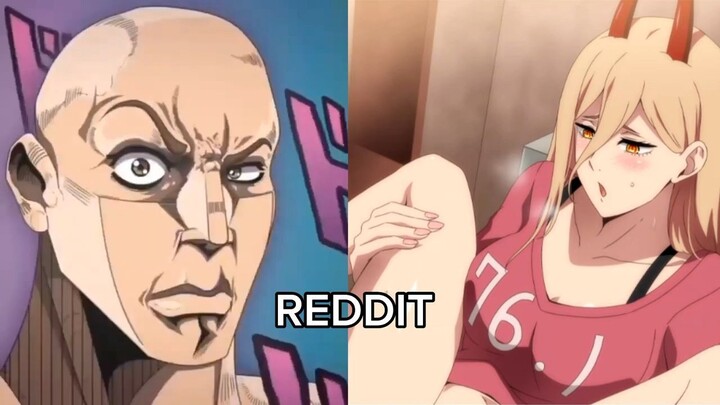 Anime vs Reddit - The rock reaction meme