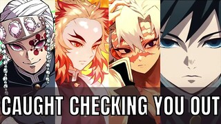 They're caught checking you out - Demon slayer | Kimetsu no yaiba ASMR