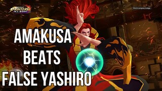 KOF Allstar: Amakusa Vs False Yashiro