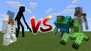 Mutant Creature vs Mutant Creature - Minecraft
