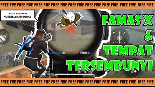 Free Fire Indonesia - Cara Mendapatkan Momen Epic Ngendok Pakai Famas dapatkan Banyak KILL