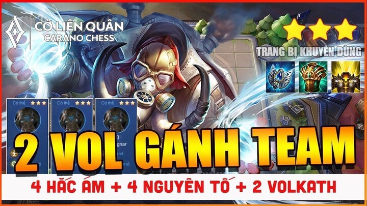 Đội Hình CỜ LIÊN QUÂN Hệ HẮC ÁM Kết Hợp Cùng NGUYÊN TỐ Và 2 VOLKATH 2 Sao Siêu NGẦU