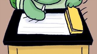 [Little Spear Zoo] The little turtle’s compass is really useful.