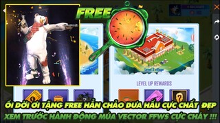 FREE FIRE | ỐI DỜI ƠI SỰ KIỆN TẶNG FREE CHẢO DƯA HẤU CỰC ĐẸP - XEM TRƯỚC HÀNH ĐỘNG MÚA VECTOR FFWS