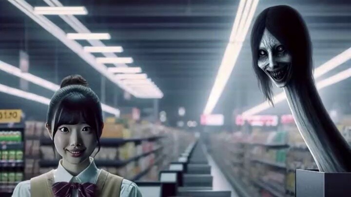 When I asked Ai to draw the cashier on the night shift...