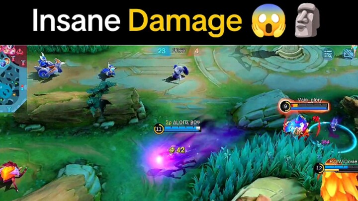 Insane Damage 🥶 mlbb