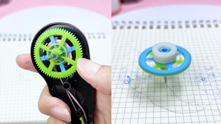 Con quay băng keo sửa lỗi: Nhìn này, tôi cũng có hiệu ứng đuôi kéo rồi đấy