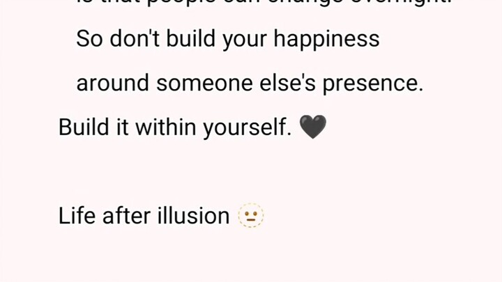 Never make someone else your whole world.#RealityCheck #SelfWorth #Life