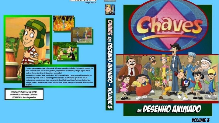 Chaves em desenho animado volume 3