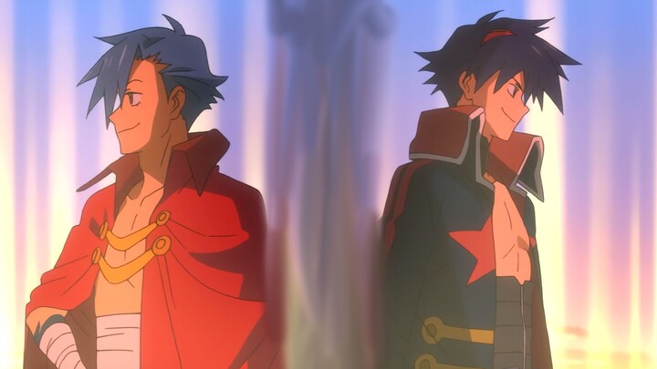 I let you call me Big Brother because we are brothers who are so alike [Gurren Lagann]