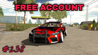 free account #238 with honda civic fc  🔥 car parking multiplayer v4.8.3 giveaway