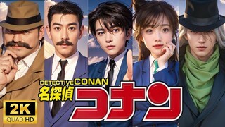 【2K】名偵探柯南：高人氣角色真人版丨Detective Conan：live-action version of the popular character丨名探偵コナン：人気キャラクターを実写化